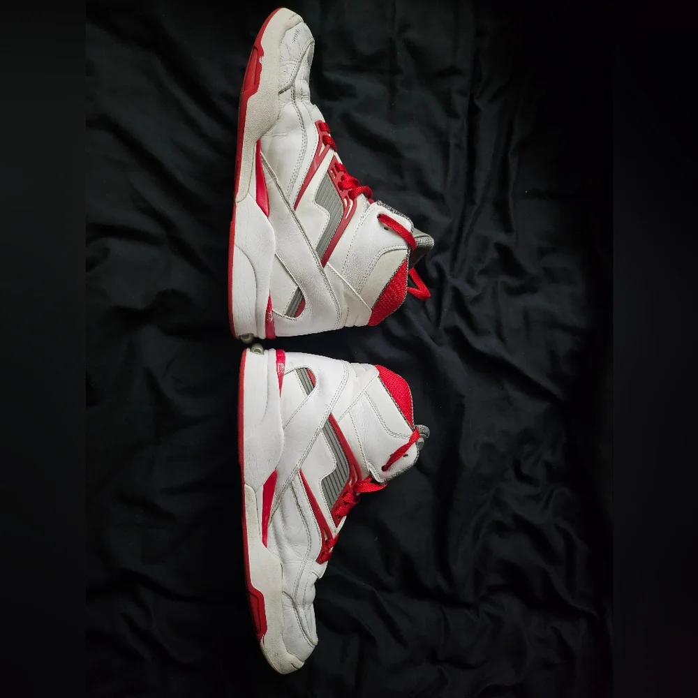 Reebok The Pump Sneakers with Red Accents - Picture 2 of 8